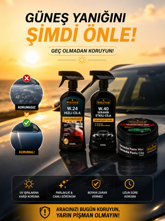 WolfPar® Güneş yanığı önleyici set