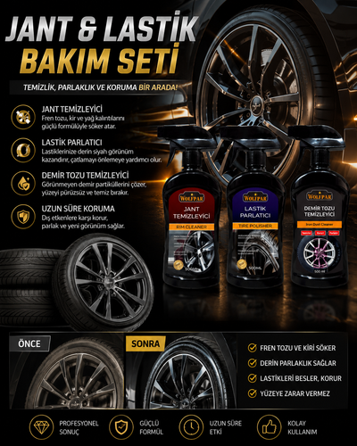 Wolfpar Jant & Lastik Bakım Seti
