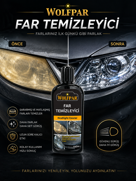 WolfPar® Far temizleyici